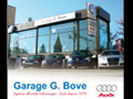 Garage Bove, l’un des derniers garages indépendant dédié à la marque ‘’ Audi ’’ du canton de Genève. Un atelier aux services de ses clients, efficaces, sérieux et compétents. Un accueil chaleureux et personnalisé, la famille Bove traitent ses clients a l’ancienne, avec respect et convivialité - Accueil 3/3…Services à la clientèle 3/3…Environnement 2/3 : Note 8/9. 