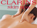 CLARINS - Institut de beauté - Accueil 2/3...Service à la Clientèle 3/3...Environnement 3/3 - note : 8/9