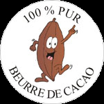 100% Pur beurre de cacao